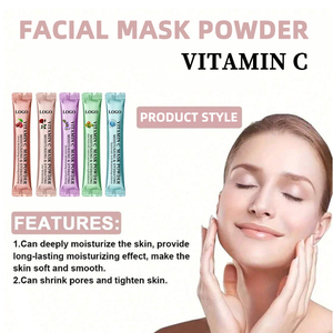 Hữu cơ tăng vitamin C cho Hydro Jelly mặt nạ vẻ đẹp làm trắng và Glow Peel Off Spa gói nhỏ cho khuôn mặt sử dụng - Product Image 5