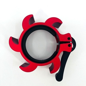 <span class=keywords><strong>Pince</strong></span> de serrage en alliage d'aluminium 50 mm pour <span class=keywords><strong>barre</strong></span> de <span class=keywords><strong>musculation</strong></span>, verrou de sécurité rapide pour squats et fitness JP0711 - Product Image 2