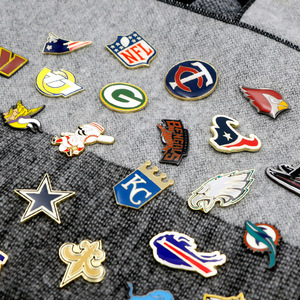 Buffalo Bills Badge numérique imprimé métal broche broche sport thème bijoux pour pour épinglette fabricant NFLTeams Logo Offre Spéciale - Product Image 2