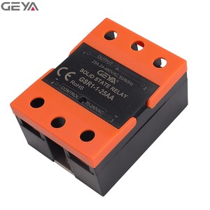 Гея GSR1-1-25AA Din Rail <span class=keywords><strong>Ssr</strong></span> Aa 25a 30a 40a 60a 16a Однофазное твердотельное реле Dc-Dc - Product Image 4