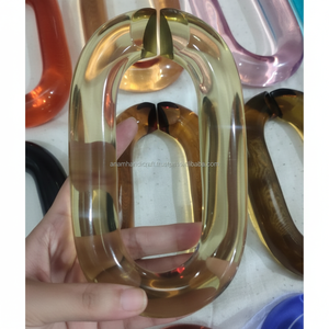 Chaîne en acrylique moderne personnalisée Accents muraux faits à la main en résine ornementale moderne suspendue pour la décoration intérieure Diwali Festival Ready - Product Image 6