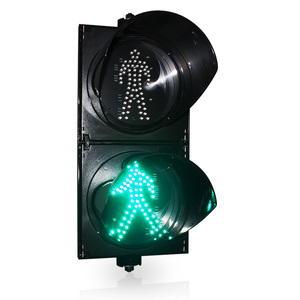 Lampu Rambu Lalu Lintas LED Tricolor 8 inci IP65 dengan Lensa Cobweb untuk Jalan Raya - Product Image 2