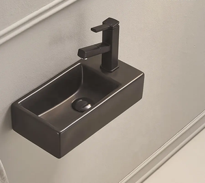 <span class=keywords><strong>Lavabo</strong></span> de <span class=keywords><strong>baño</strong></span> pequeño moderno y popular de alta calidad, <span class=keywords><strong>lavabo</strong></span> de esquina <span class=keywords><strong>para</strong></span> colgar en la pared, <span class=keywords><strong>lavabo</strong></span> de cerámica blanca - Product Image 4