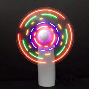 Portable Mini Night <b>Light</b> Handheld Fan Desktop Cooling Auxiliary Battery Mini Gift to Give Guests Led <b>Lights</b> Electric Fan New - Product Image 5
