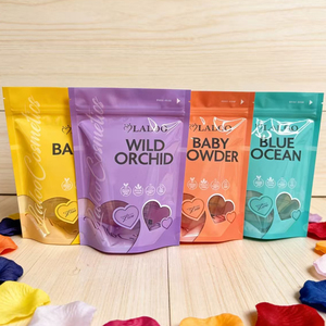 Bolsas con cierre hermético y ventana de diseño personalizado para envasado de cosméticos en polvo con ventana - Product Image 6