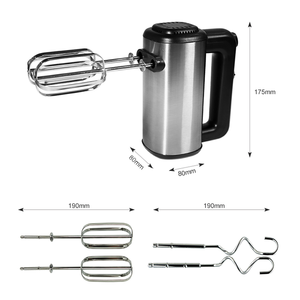 Mezcladores eléctricos potentes para cocina, máquina de masa, batidor de pasteles manual - Product Image 5
