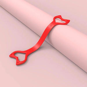 Cinturón de Yoga Elástico para Mujer, Diseño Abierto en Espalda y Hombros, Diseño de Ocho Caracteres, Material TPE, Entrenamiento Físico, Uso en Casa, Cuerda de Tracción - Product Image 3