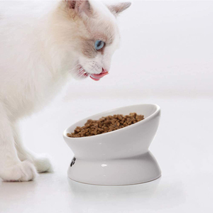 IKITCHEN 2023 - Comedero Elevado para Gatos, Protege la Columna Vertebral, Tazones <span class=keywords><strong>de</strong></span> Cerámica para <span class=keywords><strong>Perros</strong></span> y Gatos, Personalizables - Product Image 4