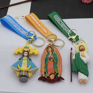 Llavero Decorativo de PVC 3D con Diseño de <span class=keywords><strong>Guada</strong></span> Judas, Muñeco de Dibujos Animados Creativo para Coche o Bolso - Product Image 1