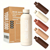 Bouteille d'eau classique en acier inoxydable avec logo personnalisé, résistante à la rouille, pour revendeurs et importateurs