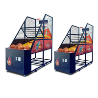 Nouvelle Machine de Basket d'Arcade à Monnayeur pour Adultes, Intérieur/Extérieur, Jeu de Tir de Rue et d'Amusement, Personnalisable en Anglais