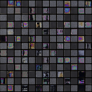 Mosaicos de Vidrio Reciclado Ecológicos TOGAMA, Diseño Moderno Hecho en España para Baño, 25X25mm, 4.4mm de Grosor, Superficie Esmaltada - Product Image 1