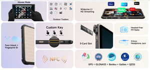 Tablette PC 10200mAh 18W Charge Rapide 10200mAh 48MP Android 16 Esim 8GB LPDDR4X 128 Pad Ulefone Rugking Pad 2 Pro 10.1''HD+ 90Hz - Product Image 4