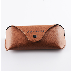 Étuis à lunettes en cuir PU couverture pour lunettes de soleil femmes étui à lunettes hommes boîte à lunettes de lecture avec boucle en métal étuis à lunettes - Product Image 6