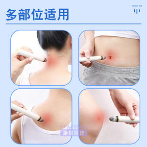 Bâtonnets de Moxa Cofoe 10 pièces en pure laine d'armoise vieillie trois ans pour revitaliser le Qi du corps entier par moxibustion - Product Image 2