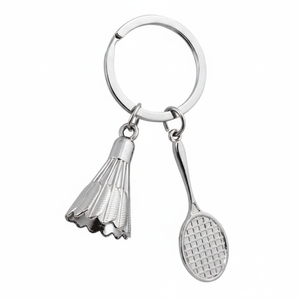 Set di Portachiavi Personalizzati con Logo per Badminton, Gadget Aziendale con Logo Personalizzato - Product Image 2