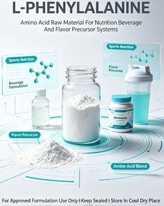 Contrôle strict des métaux lourds et de <span class=keywords><strong>l</strong></span>'arsenic conforme aux normes mondiales de sécurité alimentaire <span class=keywords><strong>L</strong></span>-Phénylalanine - Product Image 5
