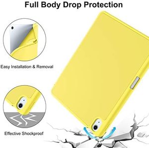 Pour <span class=keywords><strong>iPad</strong></span> <span class=keywords><strong>Air</strong></span> 11 <span class=keywords><strong>étui</strong></span> magnétique 2024 / <span class=keywords><strong>Air</strong></span> 5th 4th <span class=keywords><strong>génération</strong></span> 10.9 coque arrière flexible en TPU avec support porte-crayon <span class=keywords><strong>étui</strong></span> pour tablette - Product Image 4
