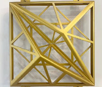 Panneaux de façade extérieure en aluminium perforé, gravé, revêtu de fluorocarbone, pour murs-rideaux et enseignes de devanture, avec finition imitation bois