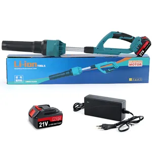 Garden Power Tools 21V Lithium Battery Brushless 25/30mm Garden Machines Cordless Battery Leaf Blower