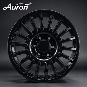 Llantas de Aleación de Aluminio Forjado de 16'', 17'' y 19'' con Acabado Negro Brillante, Ajuste Universal para Automóviles de Pasajeros, Mejora de Ruedas Originales para Audi - Product Image 1