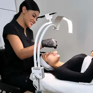 Đèn lông mi Đèn sàn Half Moon LED lông mi ánh sáng lông mi đèn trang điểm Tattoo Nail Salon