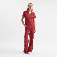 Ensemble de blouses médicales YUHONG Premium extensibles, antibactériennes, respirantes, à séchage rapide, pour hôpital, clinique, médecins, coupe moderne, unisexe