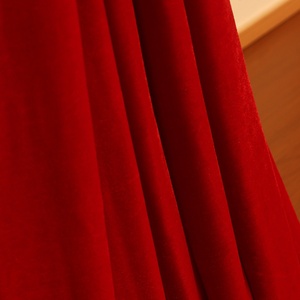 Décorations de Noël artisanales <span class=keywords><strong>Mishi</strong></span> MS Flint Velvet, nœuds rouges floqués extra larges de 1,6/2 m, ornements suspendus pour arbre - Product Image 3