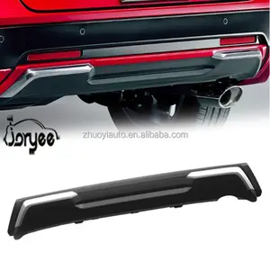 Pelindung Bumper belakang Olahraga untuk Honda Vezel HRV suku cadang X-RV 2021 2022 2023 serat karbon sisi Spoiler mobil PP Aksesori penyetelan kit Bodi