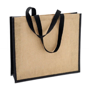 Sac à provisions en toile de Jute, prix bas, haute qualité, Logo personnalisé imprimé Eco recyclage, naturel, pliable et réutilisable, de BD - Product Image 1