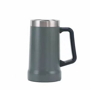Jarra de Cerveza de Acero Inoxidable de 24 oz, Personalizada con Grabado, Mantiene la Cerveza Fría Todo el Día, Grado Alimenticio 304, Regalo para Amantes de la Cerveza y la Pesca, ASM33 - Product Image 4