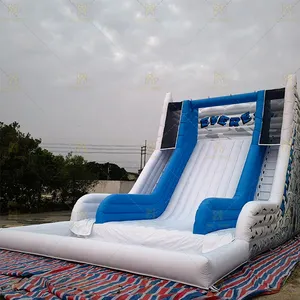 13*7*7m paintings giant large water slide inflatable jumping castle bouncer factory