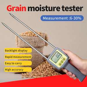 เครื่องวัดความชื้นเมล็ดพืชดิจิทัลใหม่ <span class=keywords><strong>TK25G</strong></span> เครื่องวิเคราะห์ความชื้นเมล็ดพืช LCD 6-30% มีความแม่นยำสูงสำหรับเมล็ดถั่ว - Product Image 4