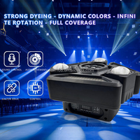 Projecteur LED mobile 15x10W 4-en-1 DMX512 RGB IP33 pour discothèque et éclairage de scène DJ