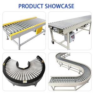 Trasportatore a Rulli in Acciaio Inossidabile per Logistica Industriale, Carichi Pesanti, Imballaggio e Magazzino - Product Image 5