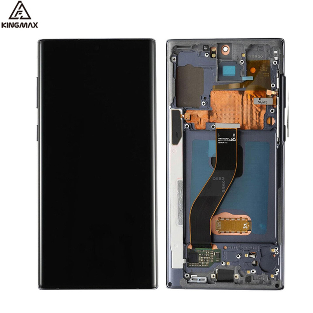 AMOLED SCREEN for Samsung Galaxy Note 10 Display Touch Screen Digitizer ORG LCD for SM-N970F SM-N970F/DS Replacement With Frame