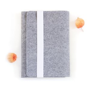 Custom Color Matching Large Capacity Lightweight Portable Simple Pen Storage Inner Bag Felt Non-woven <b>Laptop</b> Foldable <b>Sleeve</b> - Product Image 3