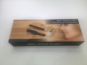 Lisseur de <span class=keywords><strong>cheveux</strong></span> vibrant Pro-tech 0+ Nano-titane 249 degrés Celsius, best-seller - Product Image 4