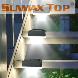 Lampe murale extérieure à énergie solaire, étanche, décorative, pour clôture - Product Image 2