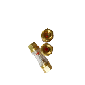 Tùy chỉnh tiêm khuôn thành phần đơn giản loại Kiểm soát dòng chảy ống màu đỏ bóng nước separator lưu lượng kế - Product Image 3