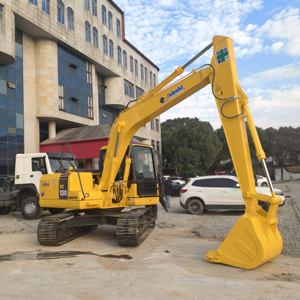 Komatsu-Excavateur d'occasion Komatsu, mini pompe sur chenilles de 13 tonnes, modèle populaire de remise de moteur, original japonais PC130-7/8, 2019 - Product Image 3