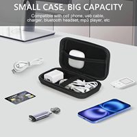 Fabrikant OEM koffer voor USB/oplaadkabel, powerbank, mobiele telefoon, anti-stoot reiskoffer