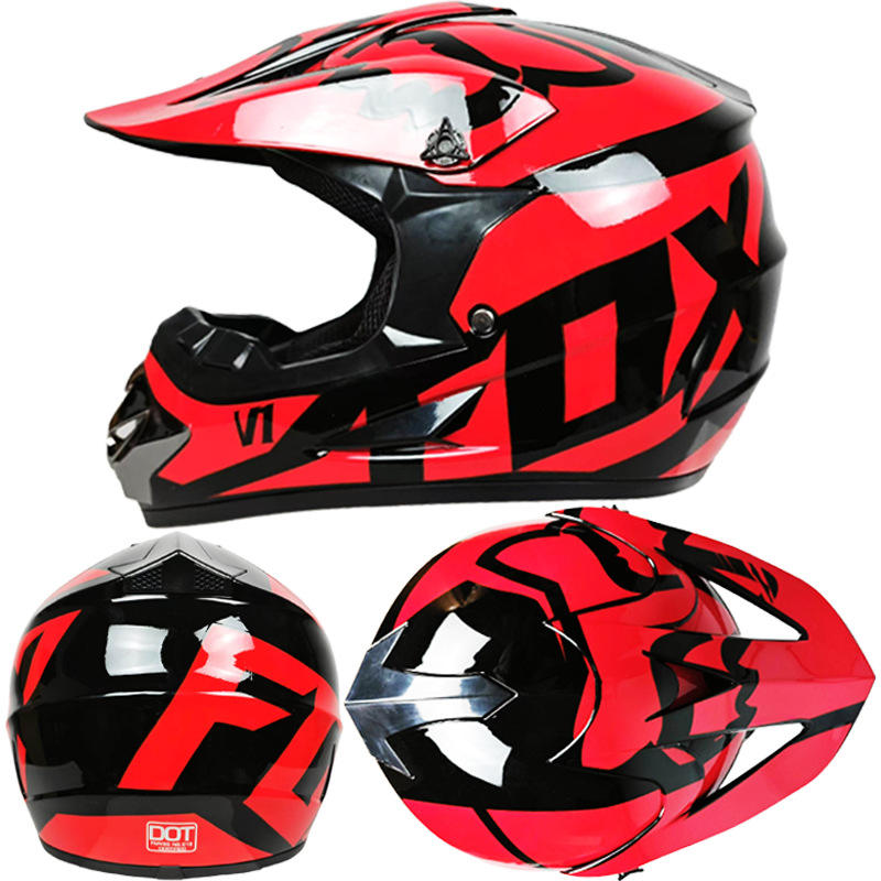 168 renard roux noir brillant