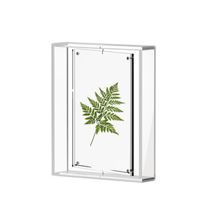 Đơn Giản 360 Độ Xoay Hai Mặt Từ Khung Thân Thiện Với Môi Acrylic Trong Suốt Ảnh Chủ - Product Image 4