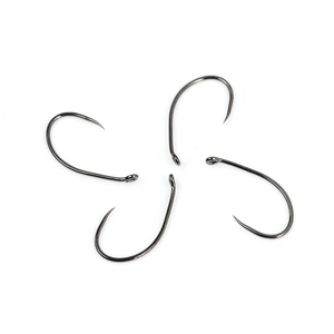 Hameçon de pêche à la mouche, 50 pièces, courbe, nymph résistant, pud, sans bretelles - Product Image 5