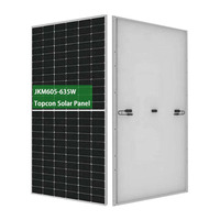 Harga Panel Surya Monokristalin Pro N-Type BIPV Hbc HJT Solar 580W-605W Efisiensi 23,42% Garansi 15 Tahun untuk Penggunaan Rumah Bingkai Perak