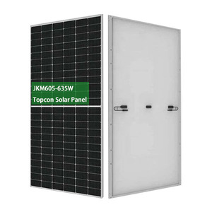 Panel Solar Monocristalino BIPV Tipo N de 580W-605W para Uso Doméstico, con Marco Plateado, Precio Competitivo - Product Image 1