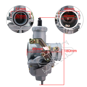 <span class=keywords><strong>Carburador</strong></span> de Repuesto para Motocicleta de 32 mm PZ32 2T/<span class=keywords><strong>4T</strong></span> PWK para Suzuki, Yamaha, Honda ATV Power Jet <span class=keywords><strong>125cc</strong></span>-150cc - Product Image 2