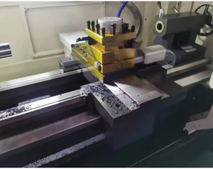 Torno CNC Horizontal de Alta Precisión y Gran Capacidad para Torneado de Piezas Metálicas de Eje y Brida y Mecanizado Industrial - Product Image 4