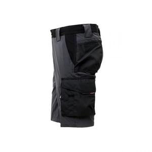 U-POWER - FU196AG-2XL Mercury Asphalt <b>Grey</b> cargo shorts in U-4 <b>fabric</b> - EAN 8033546438404 WORK TROUSERS WORK SHORTS - Product Image 4